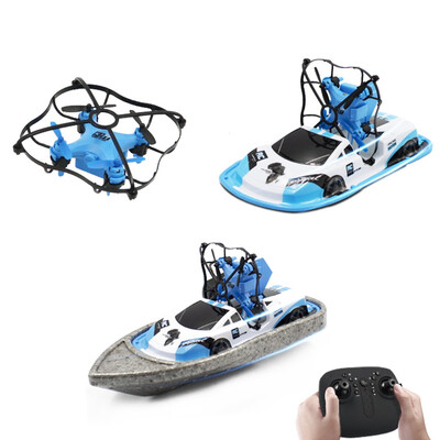 

GW123 Drone Remote Control Car Speedboat Three-in-one Triphibian Vehicle Toy