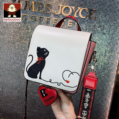 

On the new bag girl 2019 new Korean version fashion feeling single shoulder oblique satchel girl hundred handbags