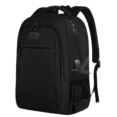 

Outdoor Travel Backpack Business Backpack Large Capacity Water-resistant Laptop Bag with External USB Charging Port