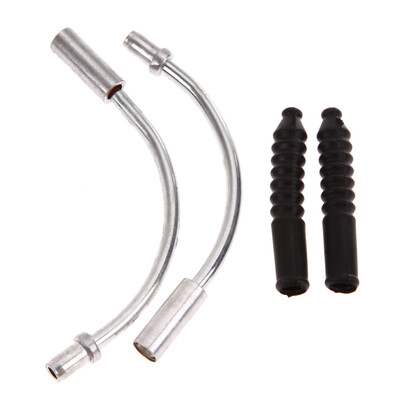 

Pair V Brake Noodles Cable Guide Pipe Plastic Boots Bicycle Folding Cycling