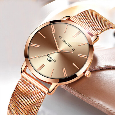 

RM Fashion Watch Women Mesh Stainless Steel Bracelet Casual Quartz Wrist Watch