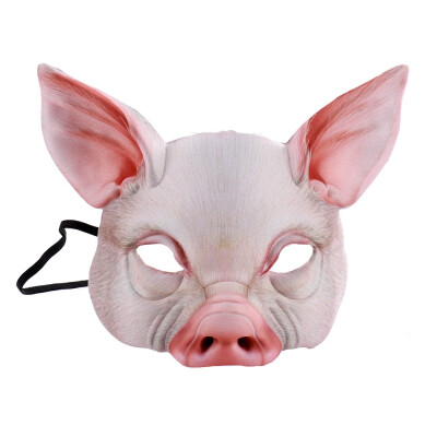 

Halloween Pig Head Mask Head Wear Fancy Adult Costume Accessory Party Cosplay Halloween Mask