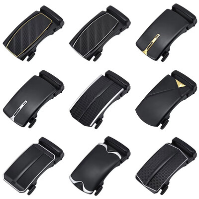 

Alloy buckle head mens leather automatic buckle belt head casual fashion belt lead student custom