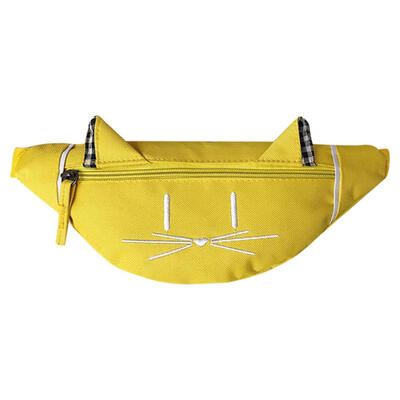 

Cute Print Shoulder Kids Boys Girls Waist Fanny Belt Packs Canvas Chest Bag