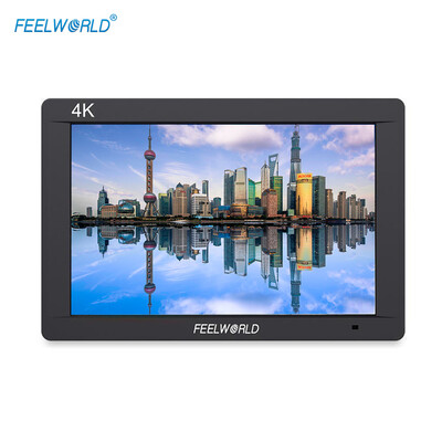 

FEELWORLD FW703 7 Inch 4K On-camera Video Monitor IPS Full HD Camera Field Monitor 19201200 3G-SDI HDMI Output Input for DSLR Cam