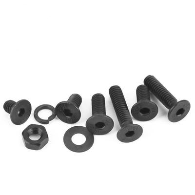 

Greensen 300pcs M46\M48\M410\M412\M416\M418 Hex Flat Head Screw Set with Gaskets&Nut