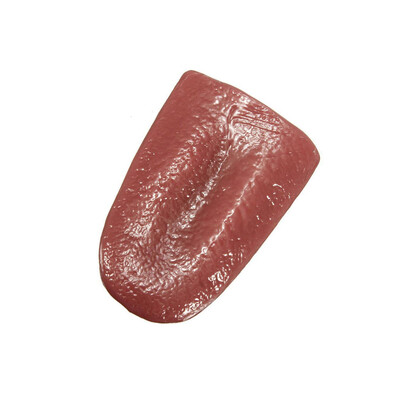

Tailored Kuso Tongue Trick Magic Horrible Tongue Fake Tounge Realistic Elasticity Toy