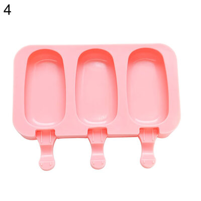 

Footprint Rabbit Paw Striped DIY Frozen Ice Lolly Cream Silicone Mold Tray Tool
