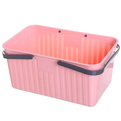 

Gobestart Plastic Hand Bath Shower Basket Kitchen Storage Basket Storage Basket