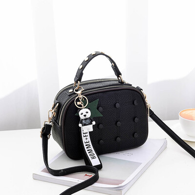 

Simple lady bag handbag new fashion Korean version Baitao oblique Bag personality fashion single shoulder bag