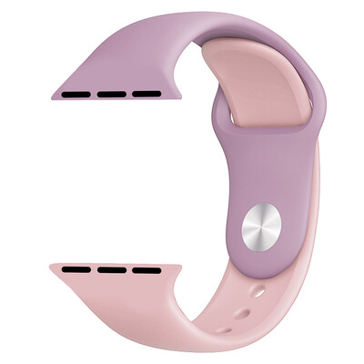 

〖Follure〗Two color Soft Weave Silicone Replacement Band Strap For Apple Iwatch 4 44mm