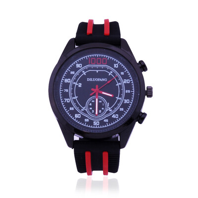 

Tide style personality scale mens quartz watch