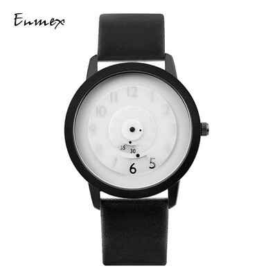 

Enmex Cool Watch Contrast Color Focus Creative Design Colorful Milan Steel Strip Watch