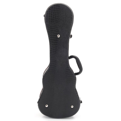 

Glarry 21" Soprano Ukulele Hard Case Leather Black