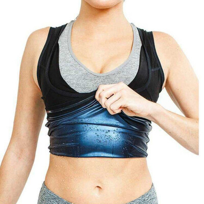

Sweat Body Shaper Vest Men Women Gym Fitness Advanced Sweatwear Suit For Slimming Weight Loss