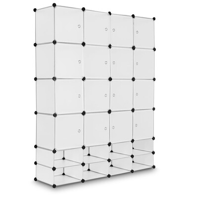 

168 Cubes Portable Clothes Closet Storage Cabinet