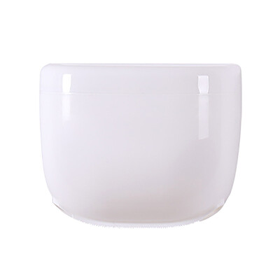 

Gobestart Waterproof Toilet Paper Holder Mobile Phone Storage Shelf Wall Mounted Rack New
