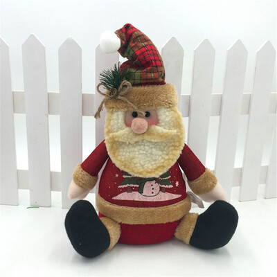 

Tailored Christmas Gift Retro Santa Claus Ornament Festival Party Xmas Table Decor Doll