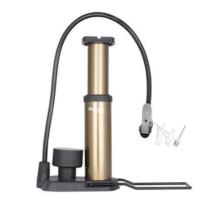 

Deemount Foot Activated Floor Bike Pump with Pressure Gauge