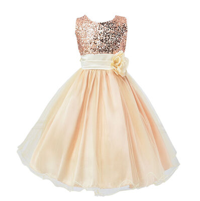 

Flower Girls Party Dress Pageant Bridesmaid Dresses Kids Baby Sundress Costume