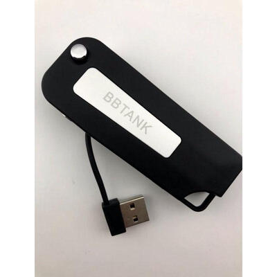 

BB Tank BBTank Flip Key Fob Battery 510 thread with Builtin Usb Charger