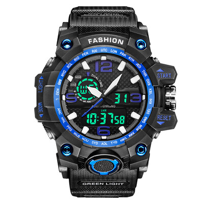

Sports Watch Male Junior High School Student Night Light Outdoor Waterproof Climbing Adult Watch Boy Fashion Military Watch