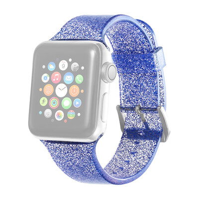 

〖Follure〗Bling Soft Silicone Replacement Sport Band Strap For Apple For iwatch 4 40mm