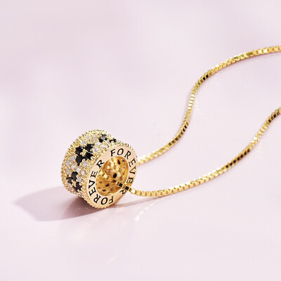 

Ms Clavicle Chain 925 Silver Simple Personality Necklace