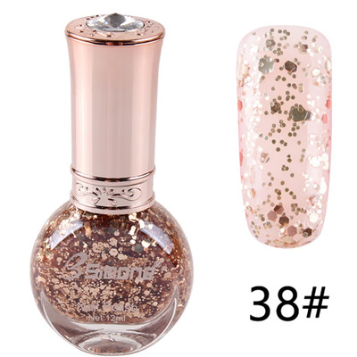 

12ml Nail Polish Fast Dry Pure Color Series Nail Art Polish Matte Nail Manicure