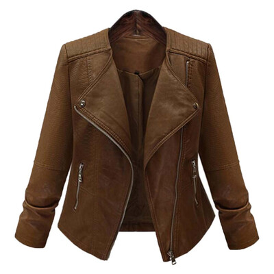 

Plus Size Women\s Locomotive Leather Suit
