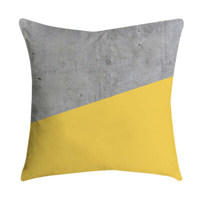 

〖Follure〗Pineapple Leaf Yellow Pillow Case Sofa Car Waist Throw Cushion Cover Home Decor