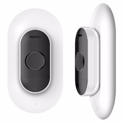 

Wall Plate for Arlo Audio Doorbell Wall Mounting Plate Accessories for Arlo Doorbell to Keep an Easy Installation&Clean Look