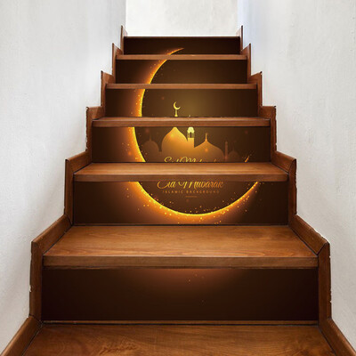 

〖Follure〗Muslim Ramadan Blessing Creative Stair Stickers Creative Floor Stairs Decorative