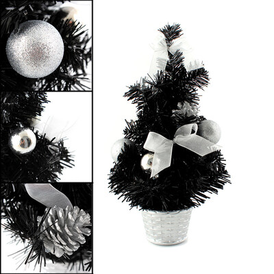 

〖Follure〗Mini Christmas Tree Ornament Desk Table Festival Xmas Party Decor Gifts 30cm