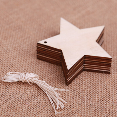 

FUNNYBUNNY 10Pcs Christmas Hanging Tags Pendant Home Party Xmas Tree Home Ornament Decor