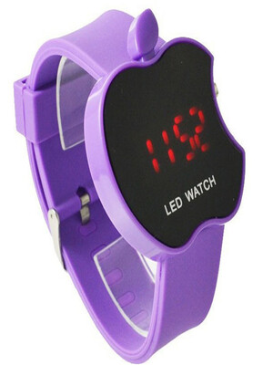 

Fashion trend Apple touch screen LED student child jelly electronic watch