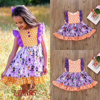 

Flower Girl Princess Dress Kid Baby Party Wedding Pageant Formal Dresses Clothes