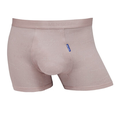 

New fat pants large size modal nylon jacquard elegant&simple business mens boxer briefsONME