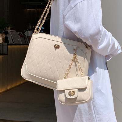 

Advanced sense bag female bag 2019 new fashion chain bag foreign air shoulder bag wild ins chain chain Messenger bag