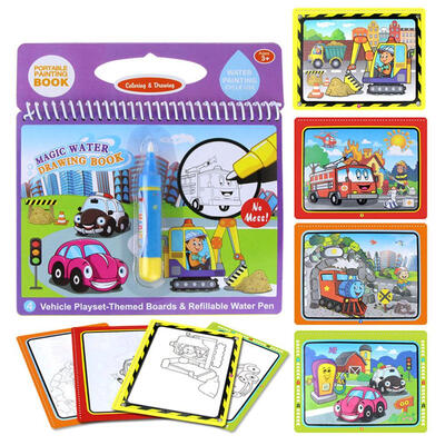 

Reusable Magic Water Painting Book Kids Coloring Doodle Drawing Board Toys