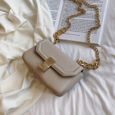 

Summer bag handbags new 2019 French niche slanting wild gas shoulder bag fashion chain small square bag