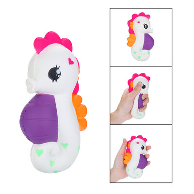 

Gotoamei Squishies Seahorse Scented Slow Rising Squeeze Toys Stress Reliever Toys