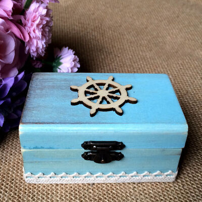 

Christmas Gift 10 Retro Styles Wood Ring Box Pendant Bracelet Engagement Diamond