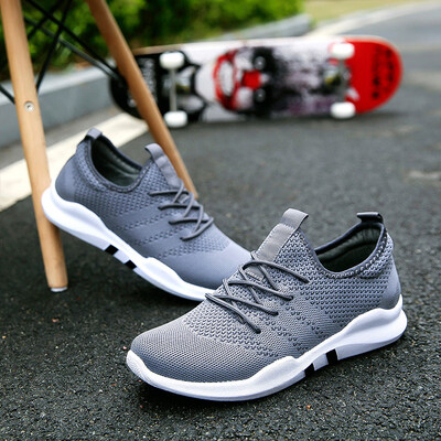 

2019 summer new mens shoes breathable cloth shoes wild sports casual tide shoes mens travel board shoes summer net shoes