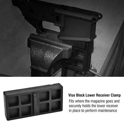 

Greensen Gun Smithing Tool Vise Block Lower Receiver Clamp for AR Rifle 223 556 Gun