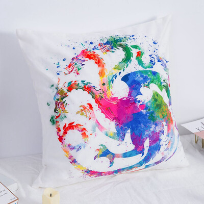 

18" Square Game of Thrones Cotton Home Decorative Throw Pillow Case Cushion Cover