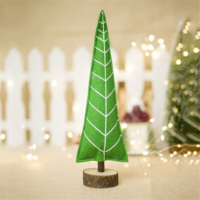 

〖Follure〗Merry Christmas Tree Cloth Desk Decoration Toy Doll Gift Office Home Children