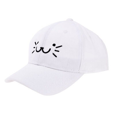 

Cute Cat Smiling Face Snapback Hat Unisex Baby Baseball Cap Sun Hats
