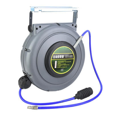 

Greensen PU Air Hose Reel Automatic Retractable Hose Reel Base 12m 14 BSPT