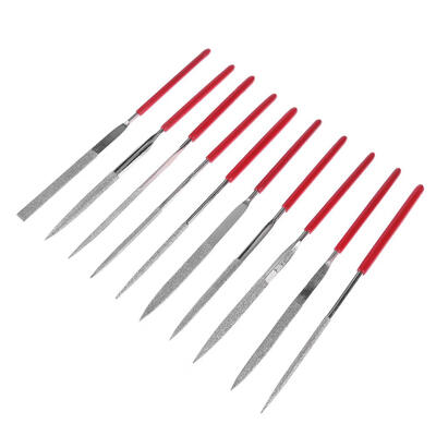

10pcs 140mm Metal Guitar Fret Saddle Nut Files Set DIY Rasp Grinding Knife